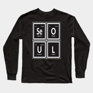 Seoul City | Periodic Table Long Sleeve T-Shirt